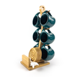 Набір чашок на підставці Oliver Wooden 6 x 200 мл Blue
