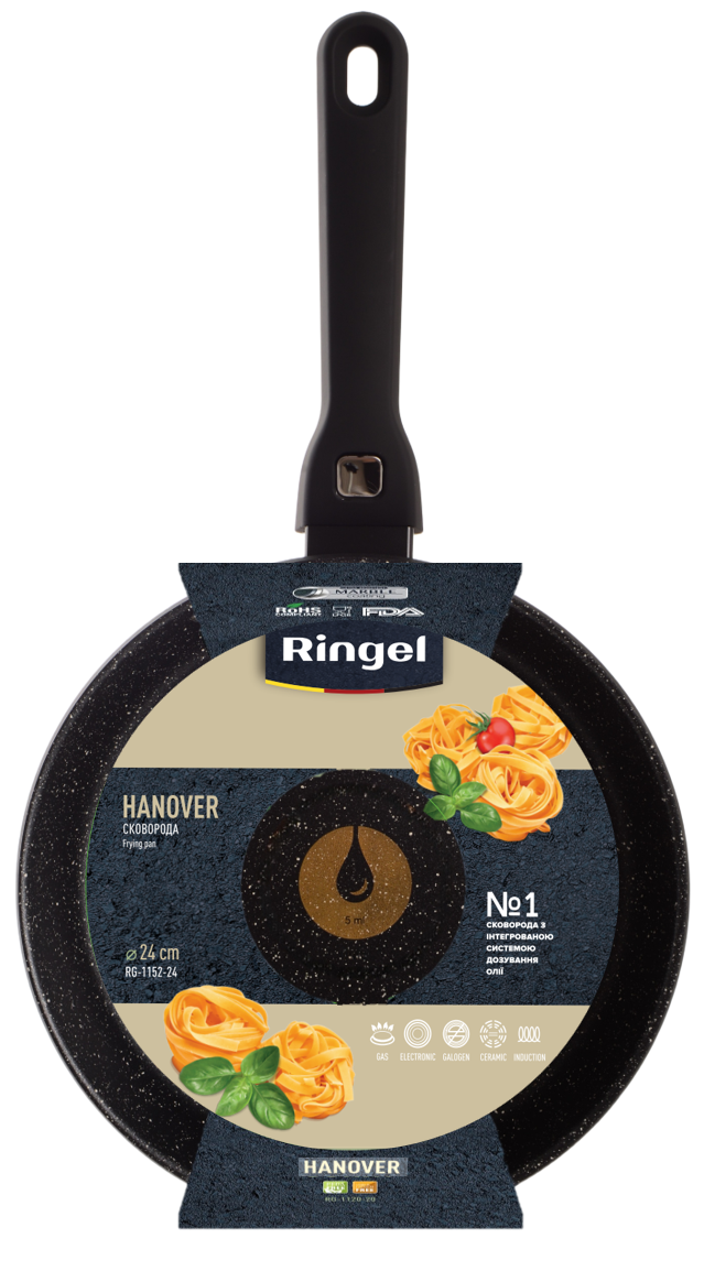 Сковорода Ringel Hanover 24 см RG-1152-24 7133012 фото