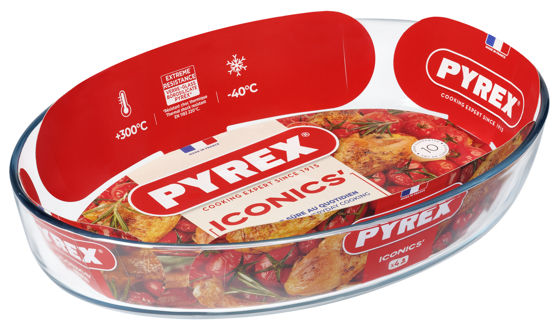 Форма для запікання Pyrex, 30х21х6 см (2.2 л) 345B000/8046 7092366 фото