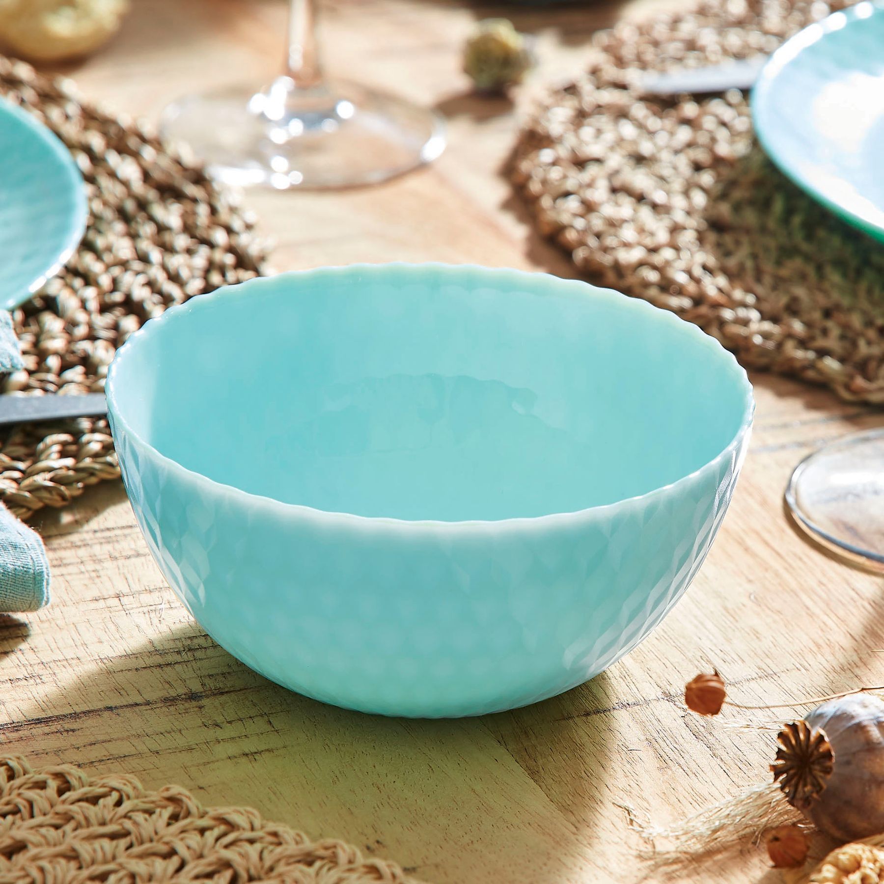 Салатник Luminarc Pampille Light Turquoise 13 см Q4653 6711258 фото