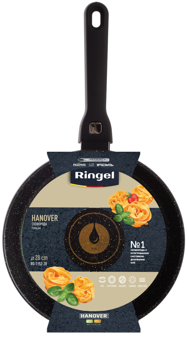 Сковорода Ringel Hanover 28 см RG-1152-28 7133013 фото