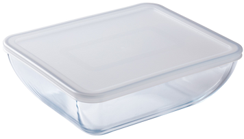 Форма з кришкою Pyrex Daily, 25х20 см 343P000/3646 7092347 фото
