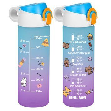 Пляшка для води Herevin PC-Double Coloured 2025 0.75 л (161686-175) 7140002 фото