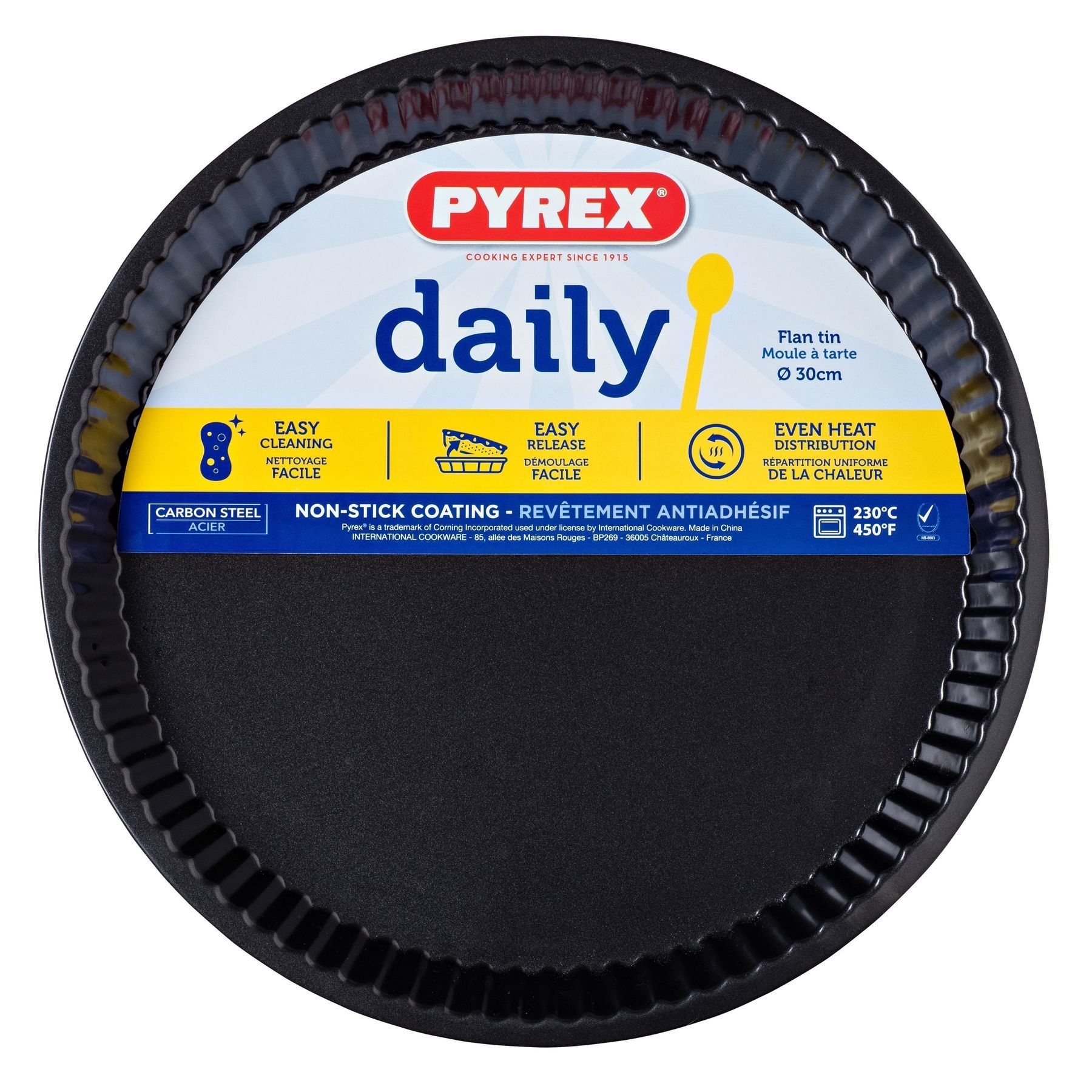 Форма Pyrex Daily для випічки з хвилястим бортом, 30 см DM31BN6/3046 6671820 фото