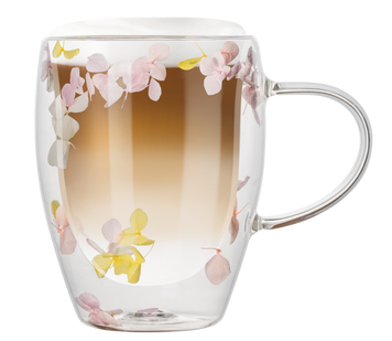 Чашка з подвійною стінкою Ringel Guten Morgen Blume, 350 мл RG-0002/350 1 7067148 фото