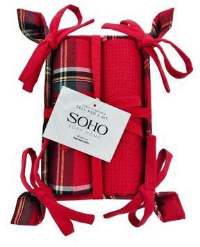 Набір рушників Soho 40x60см Sell Red 2 шт BS 45541 7111516 фото