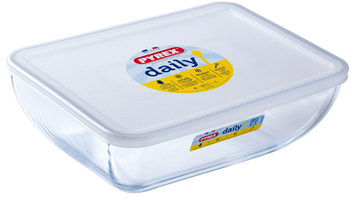 Форма з кришкою Pyrex Daily, 28х22 см 344P000/3643 7092348 фото