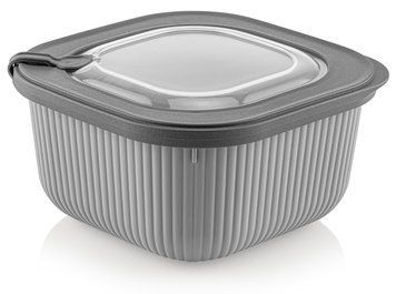 Контейнер Idea Home 00683 Line Box Gray 1.8 л (00683 Gray) 7180064 фото