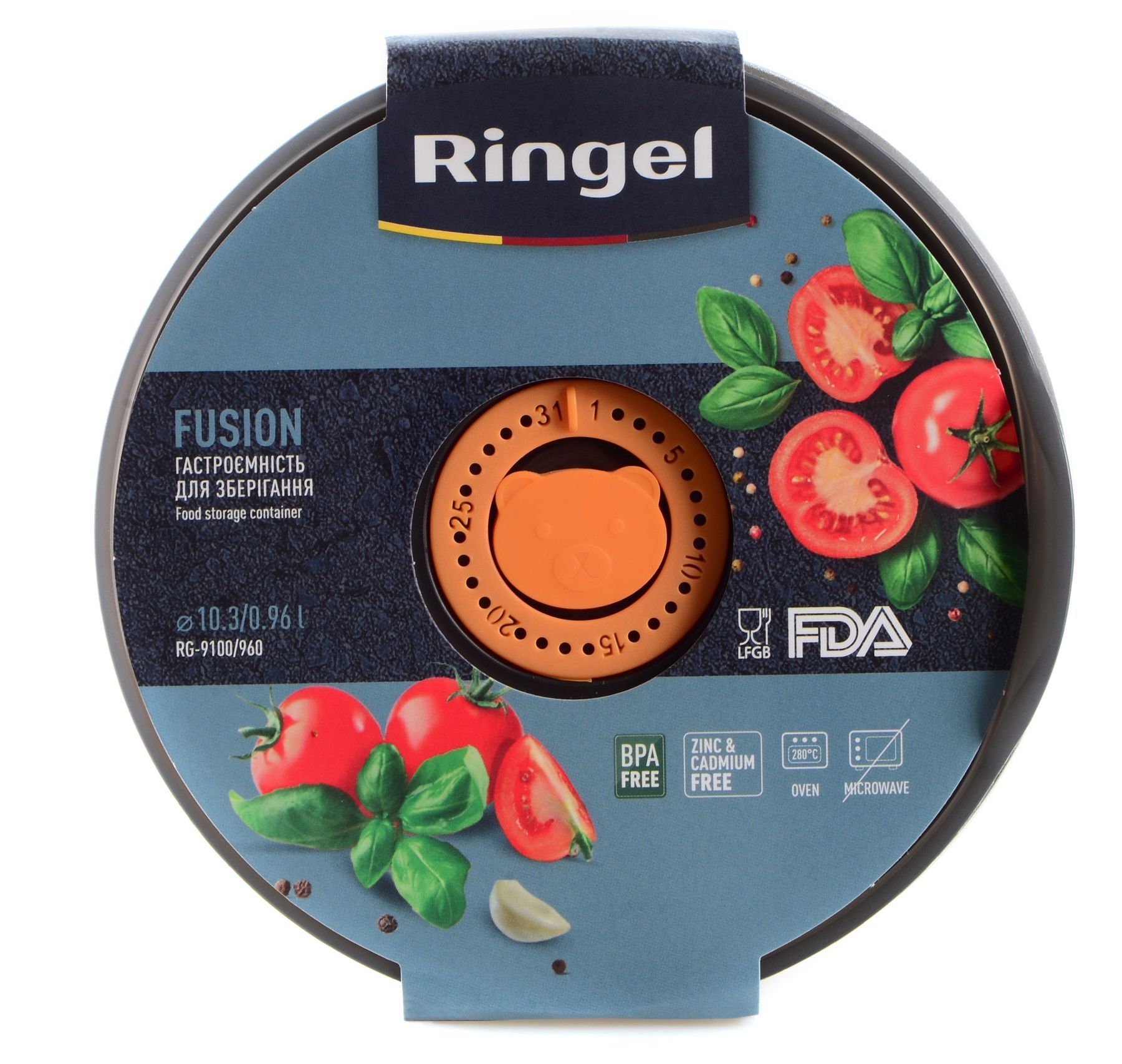 Гастроємність для зберігання Ringel Fusion, 0.96 л RG-9100/960 6941838 фото