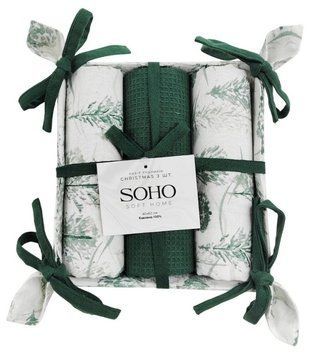 Набір рушників Soho 40x60см Christmas 3 шт BS 45514H/1 7111517 фото