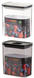 Контейнер HEREVIN Canister-Vacuum Lid-White-Black 1.8 л (161184-000) 7077944 фото 1