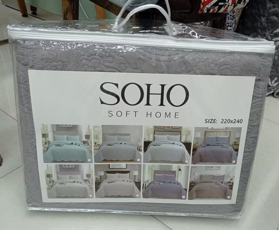 Покривало Soho 220x240 см Versale Ivory A120120 6992320 фото