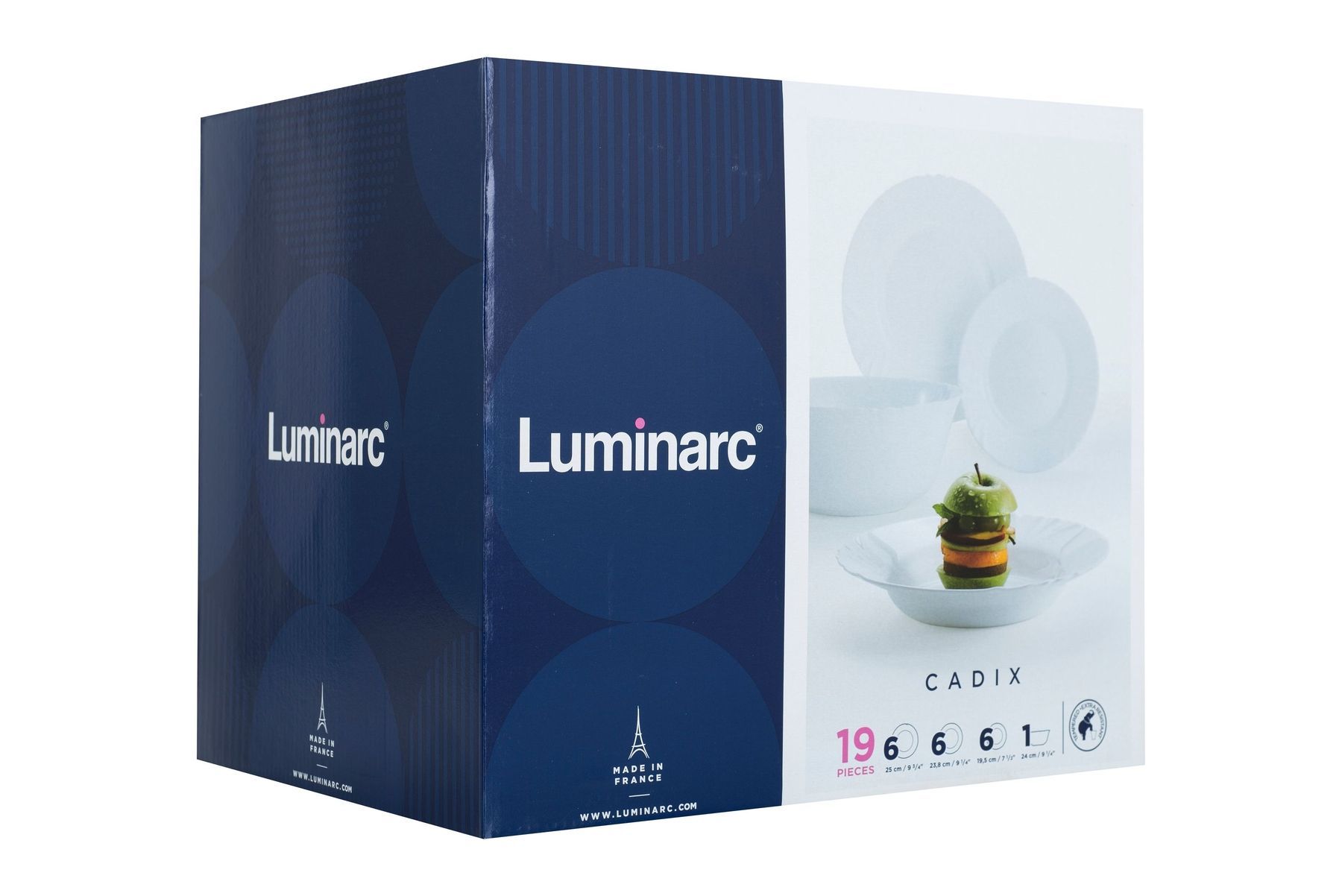 Сервіз столовий LUMINARC CADIX, 19 предметів L0300 6225616 фото