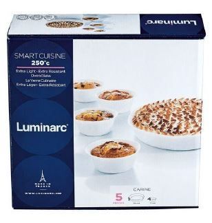 Набір форм для запікання LUMINARC SMART CUISINE, 5 предметів P0888 6430905 фото