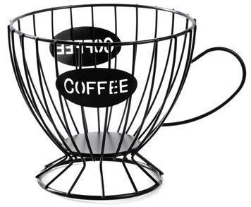 Ваза для фруктів Viva Lacy Cup Black B090062 6983943 фото