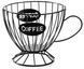 Ваза для фруктів Viva Lacy Cup Black B090062 6983943 фото 1