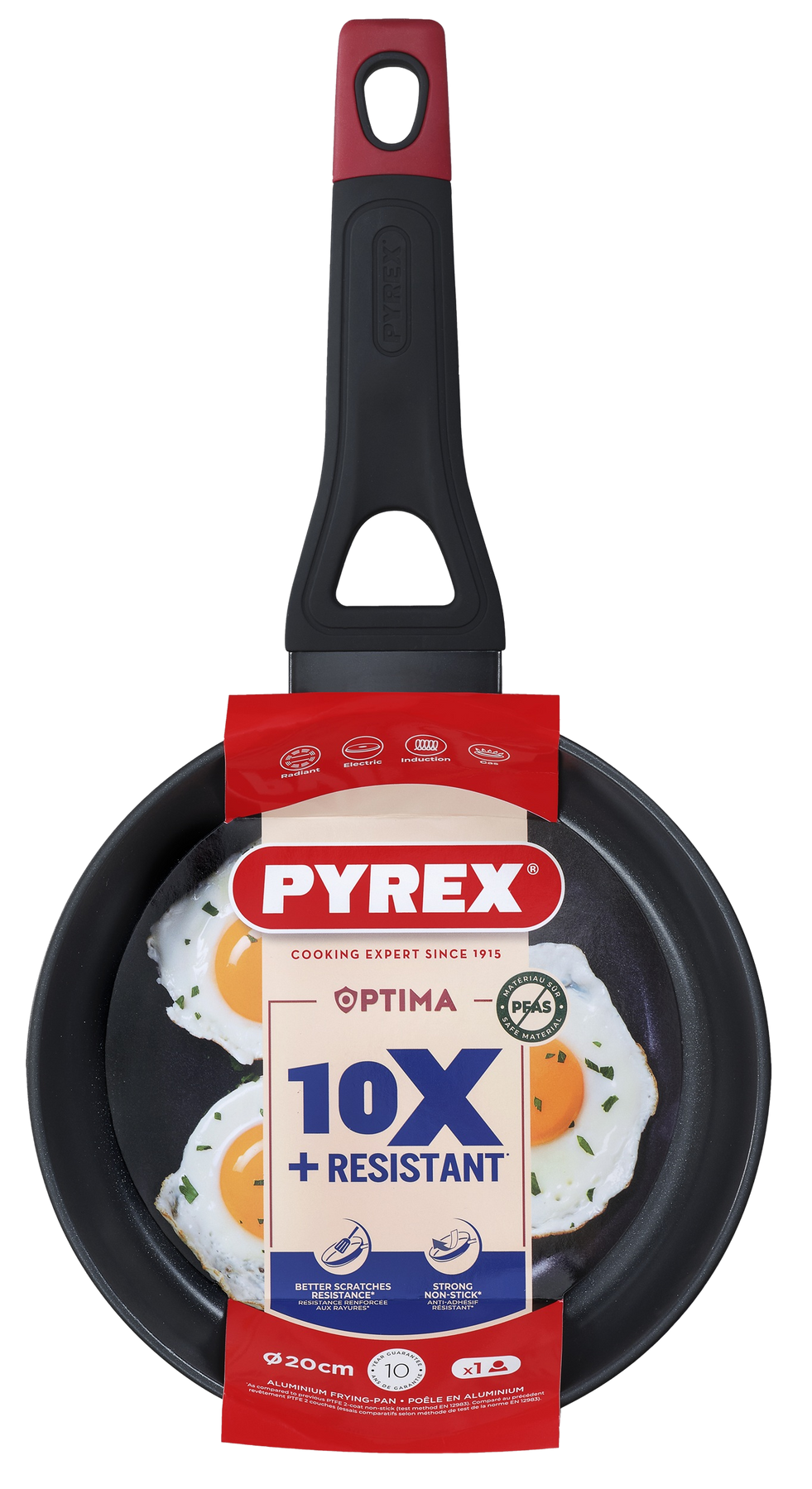 Сковорода Pyrex Optima 20 см, класична OT20BF6/8046 7120918 фото
