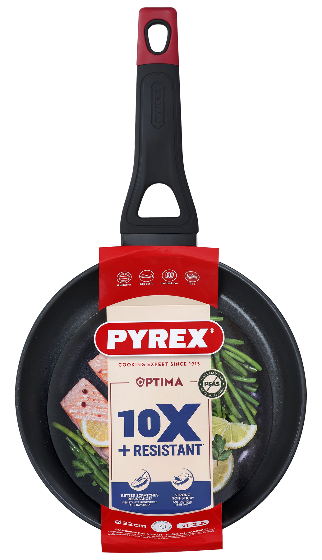 Сковорода Pyrex Optima 22 см, класична OT22BF6/8046 7120919 фото