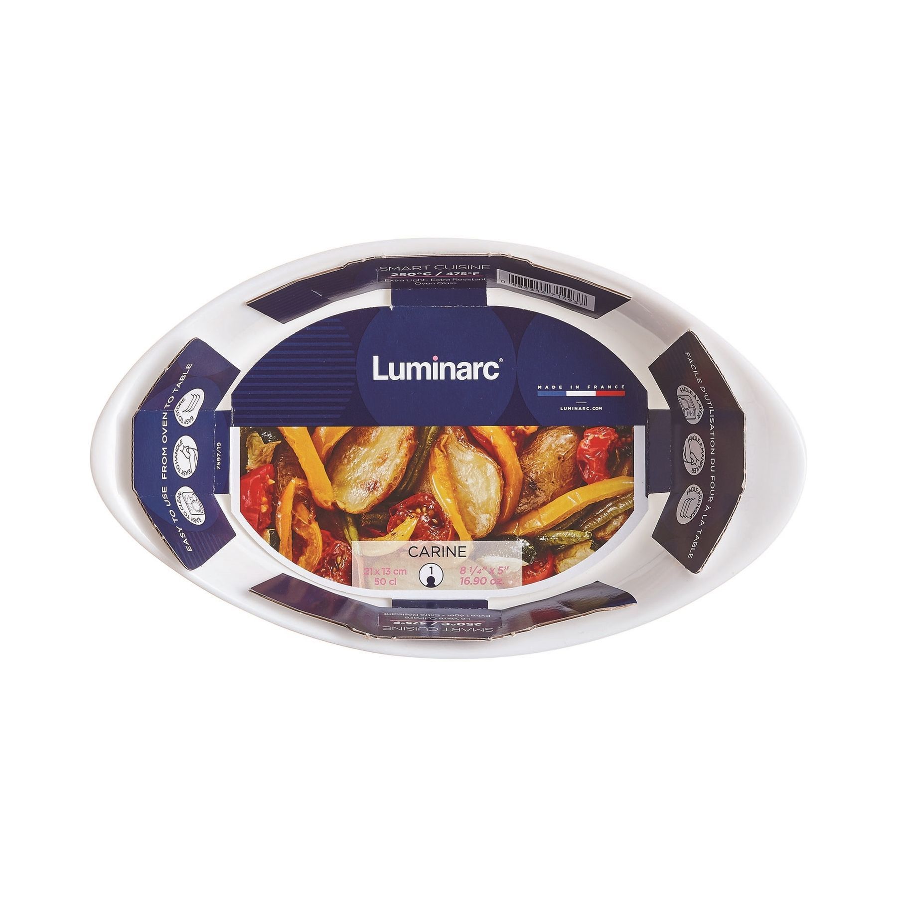 Форма для запікання LUMINARC SMART CUISINE CARINE, 21х13 см P0887 6662941 фото