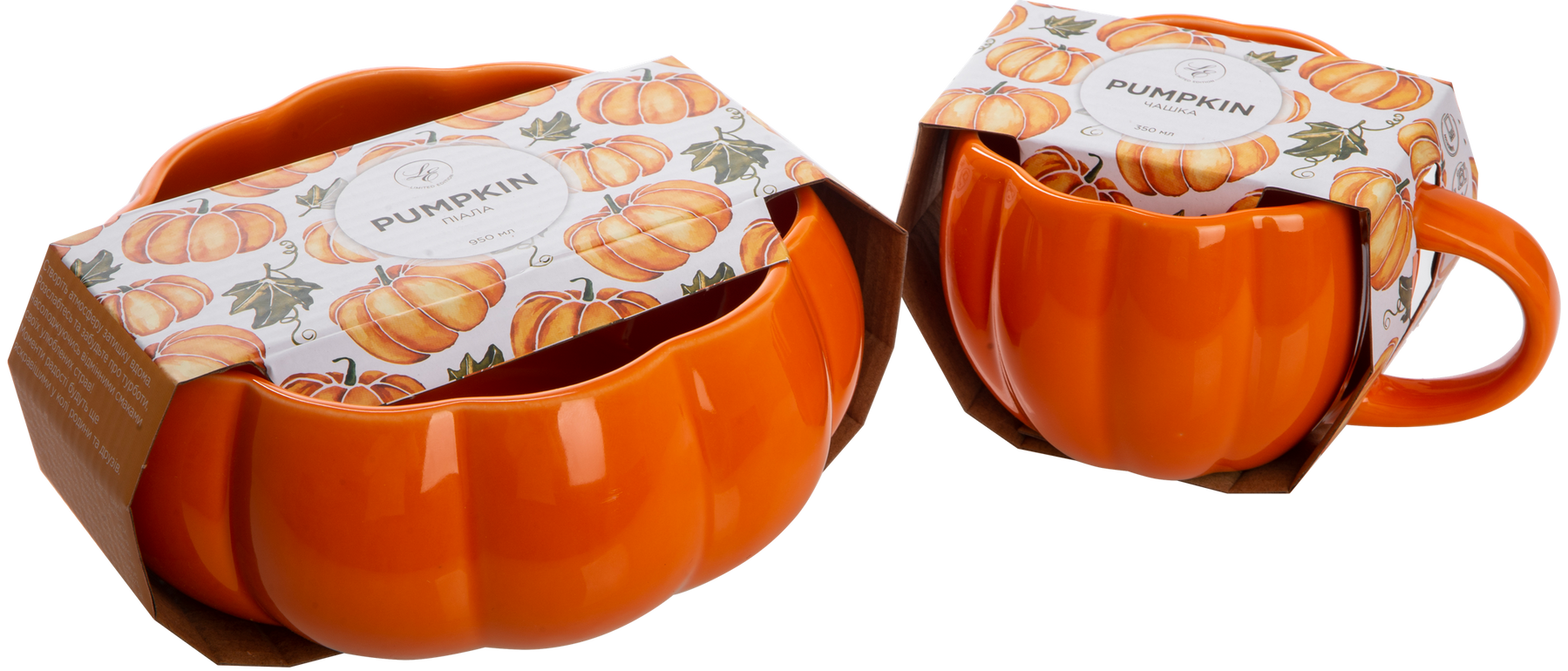 Чашка Limited Edition Pumpkin 350 мл PX001-K606 6893217 фото