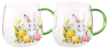 Набір чашок Viva Easter Rabbit В, 2х420 мл BCR7590R 7203882 фото