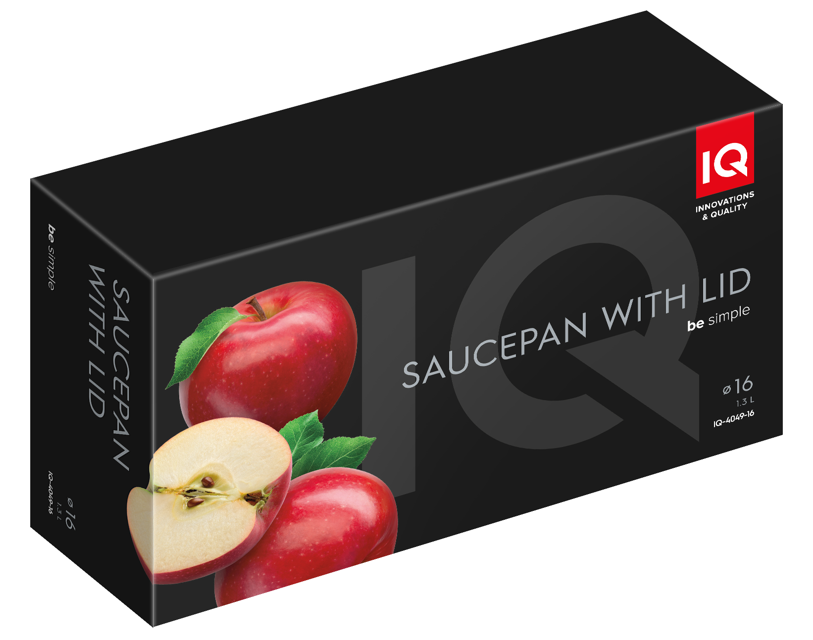 Ківш IQ Be Simple (1.3 л) 16 см IQ-4049-16 6996308 фото