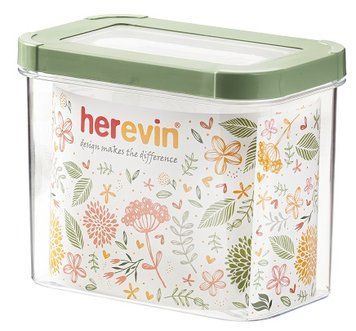Контейнер HEREVIN Storage Canister-Green-Peach 1.2 л (161212-100) 7077952 фото