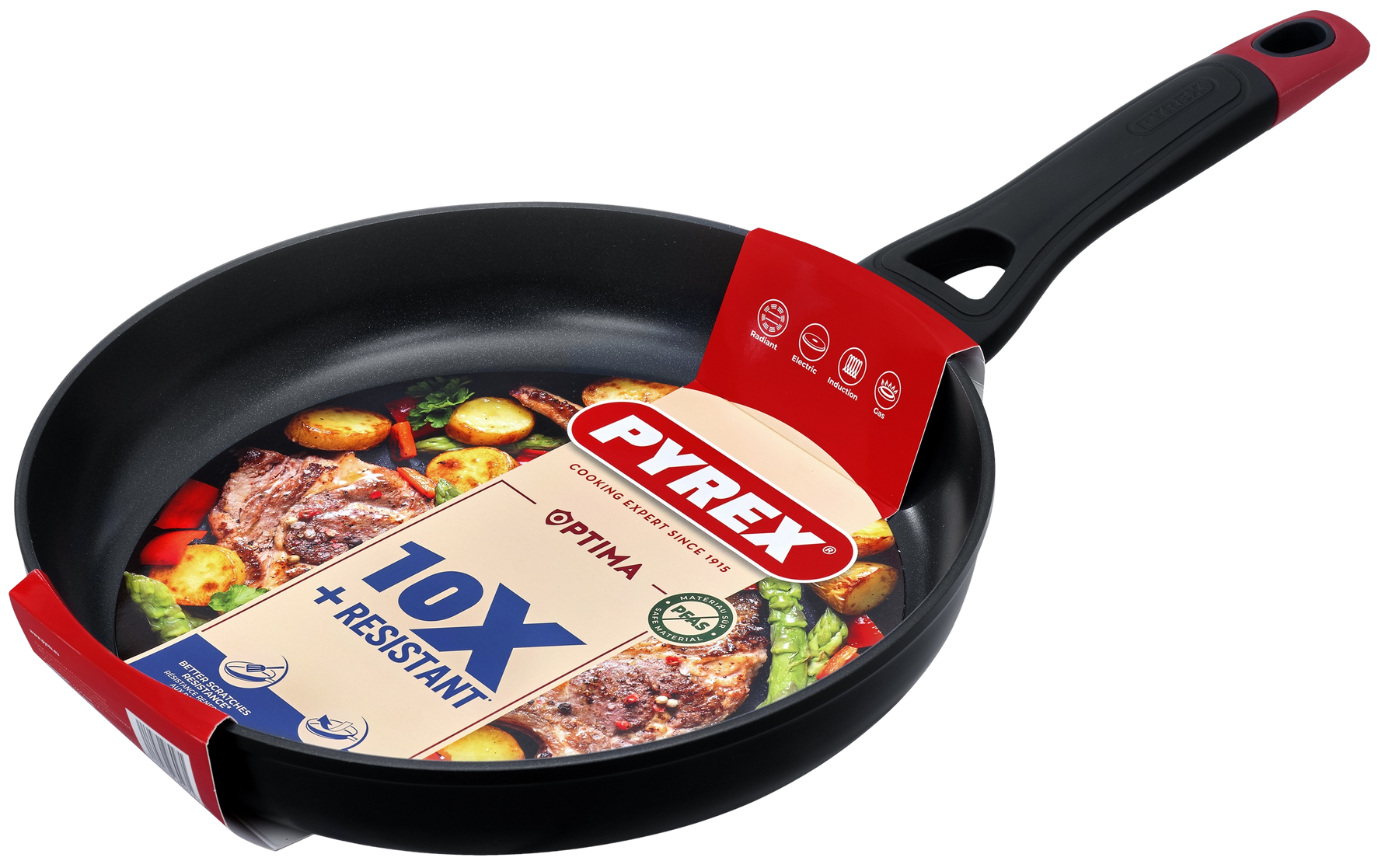 Сковорода Pyrex Optima 28 см, класична OT28BF6/8046 7120922 фото