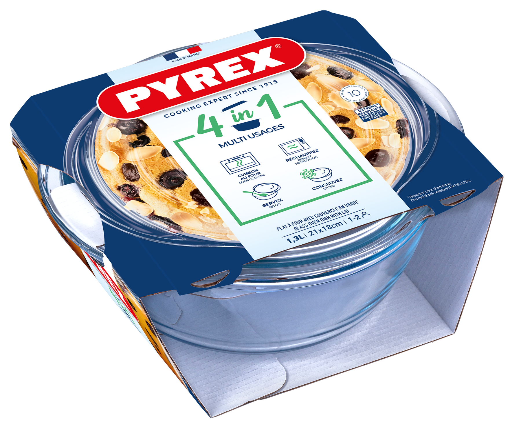 Каструля з кришкою Pyrex, 1.3 л 207A000/8643 7092306 фото