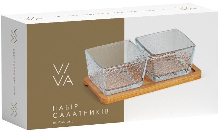 Набір салатників Viva Bamboo S/3 6870648 фото