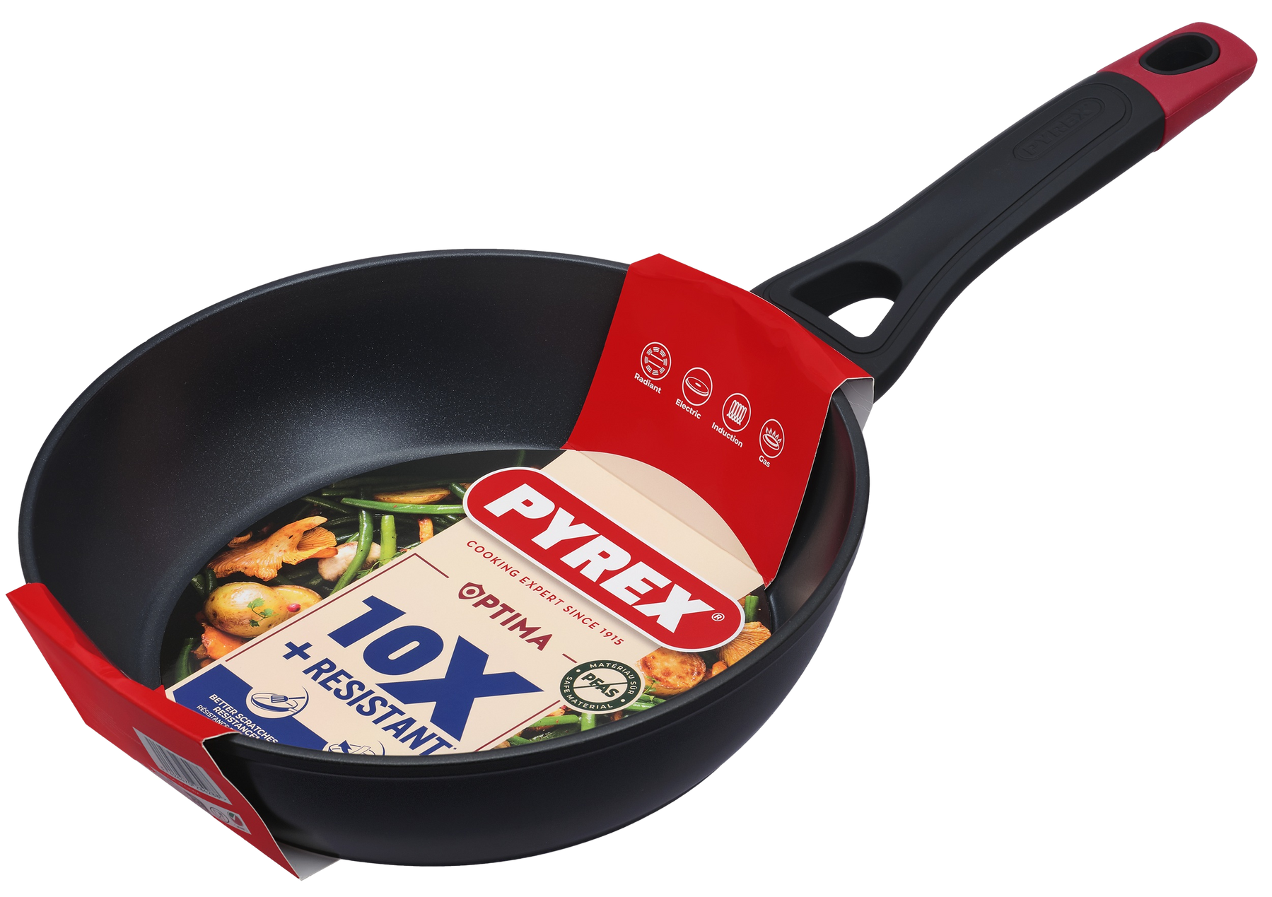 Сковорода Pyrex Optima 24 см, глибока OT24DF6/8046 7120923 фото