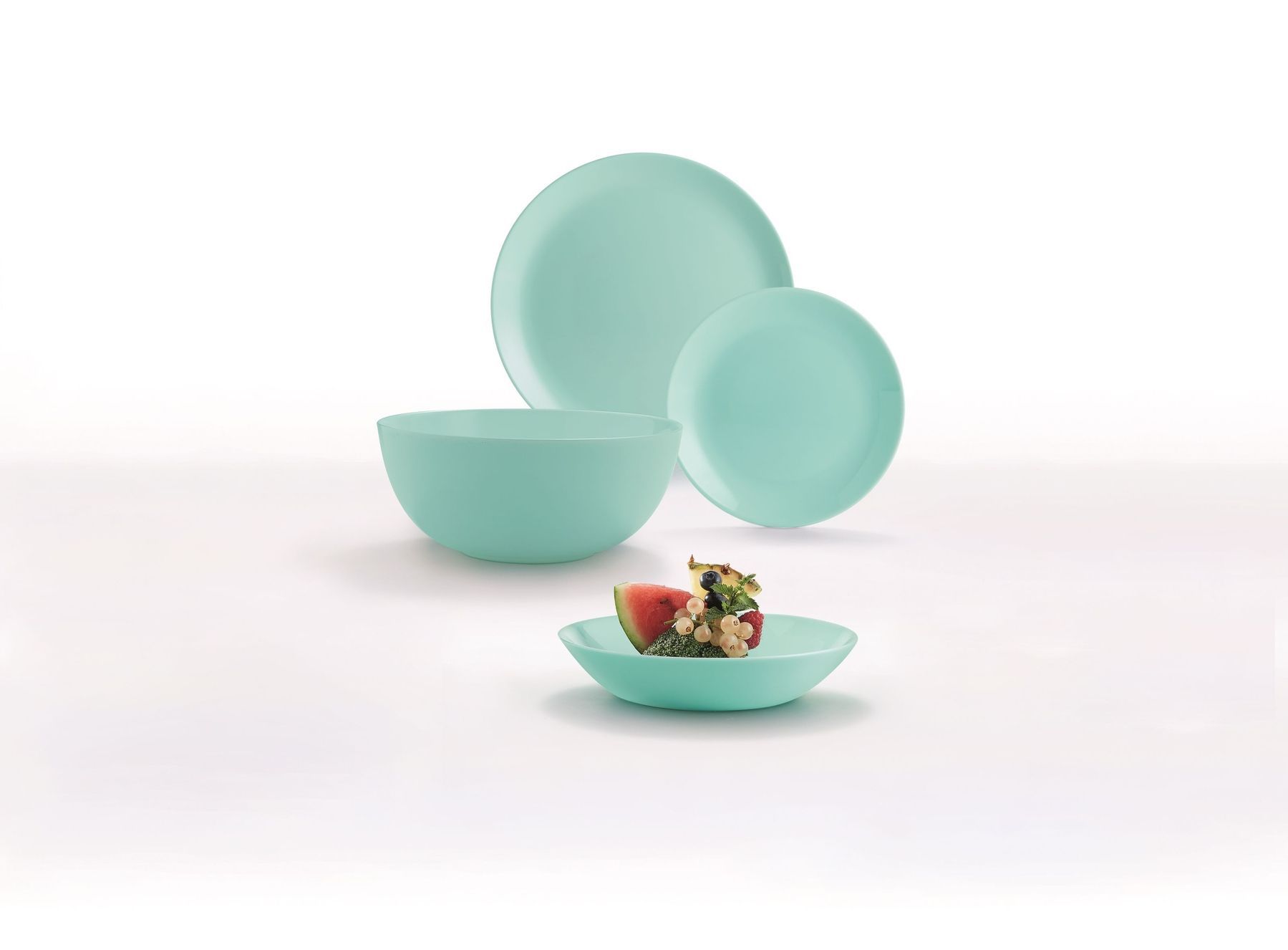 Тарілка десертна LUMINARC DIWALI LIGHT TURQUOISE P2613 6425803 фото