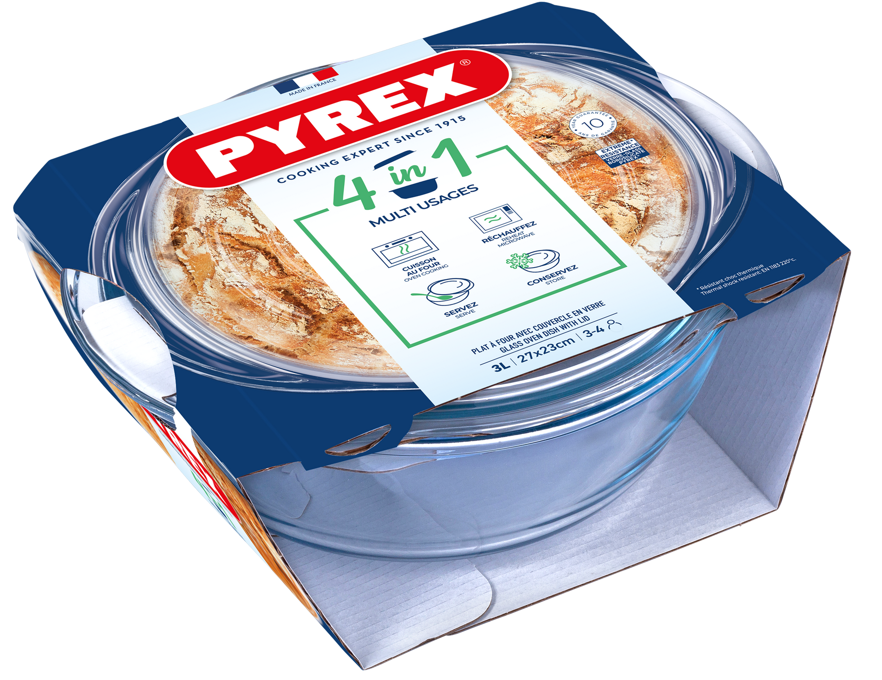 Каструля з кришкою Pyrex, 3 л 208A000/8643 7092308 фото