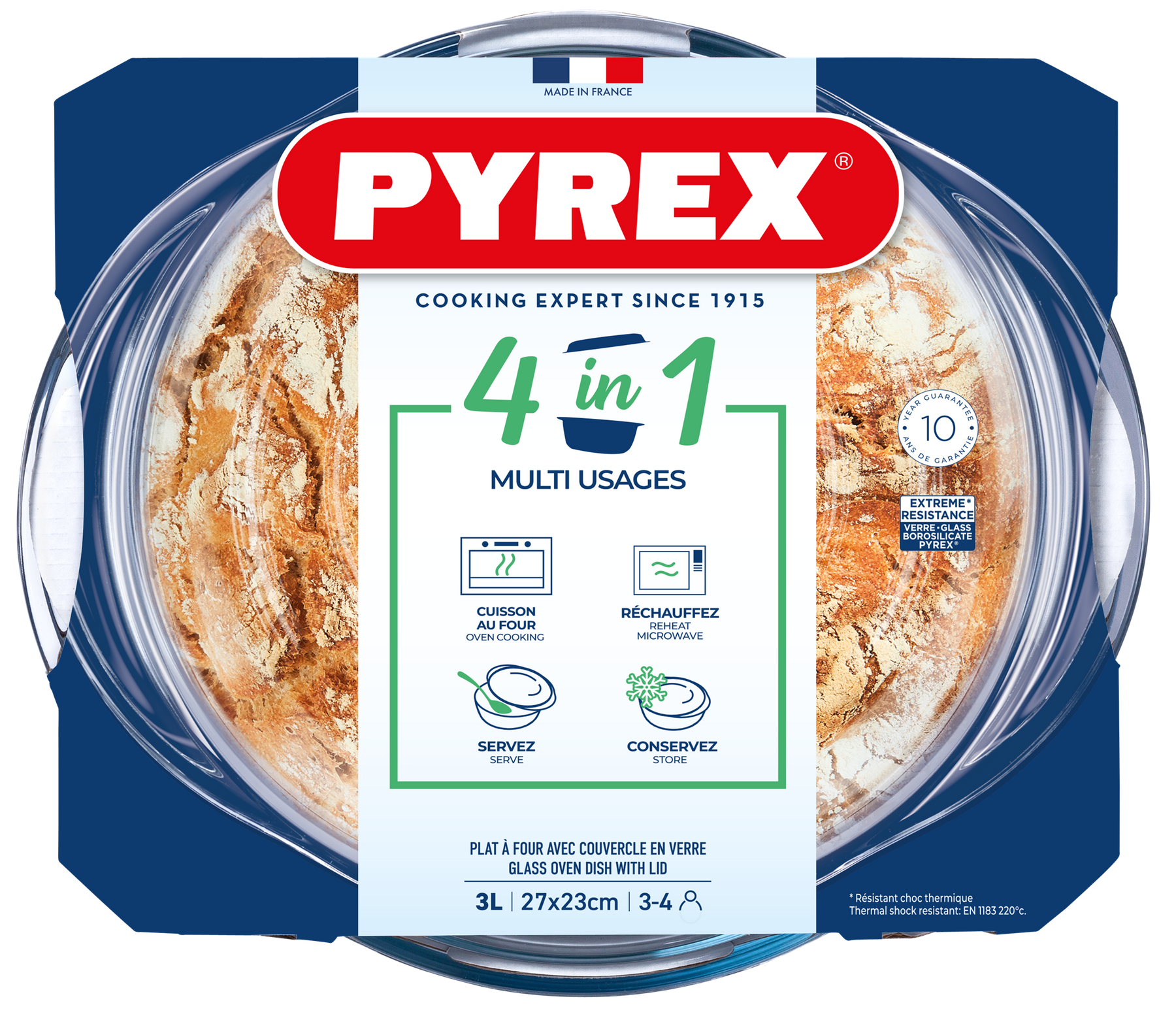 Каструля з кришкою Pyrex, 3 л 208A000/8643 7092308 фото