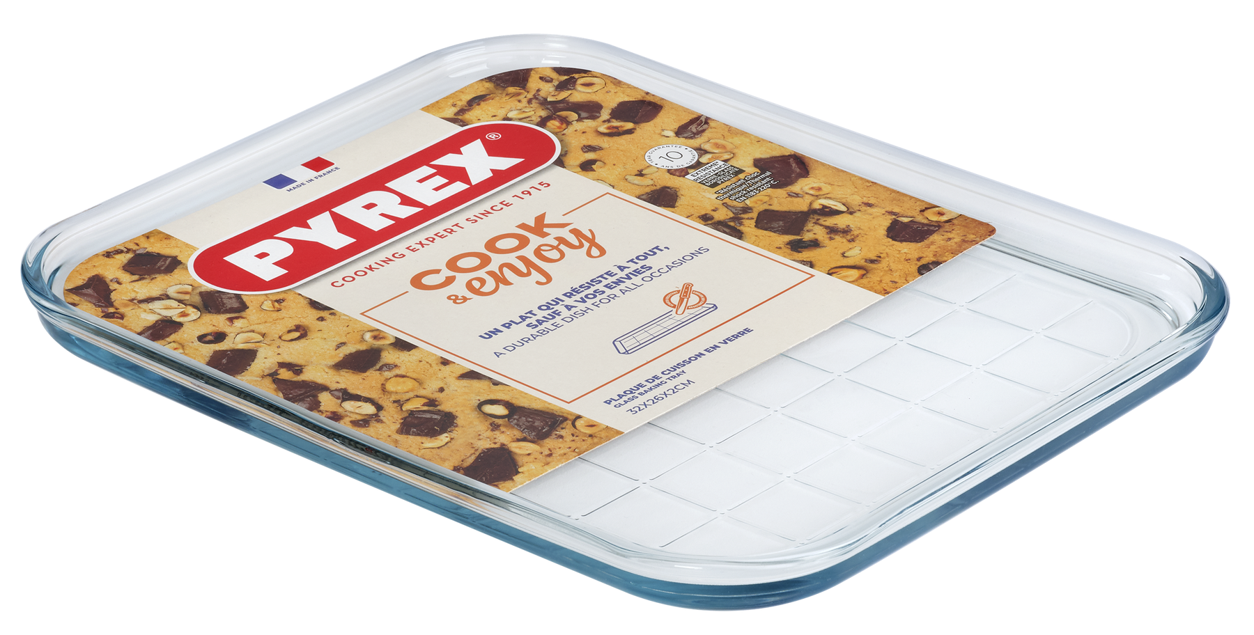 Деко для випікання Pyrex, 32х26х2 см 291B000/8416 7092323 фото