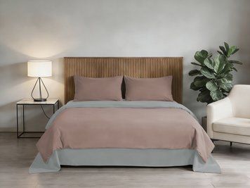Комплект постільної білизни Soho Євро 200х220 см Rose/Light gray PATTERN 22-E 7222188 фото