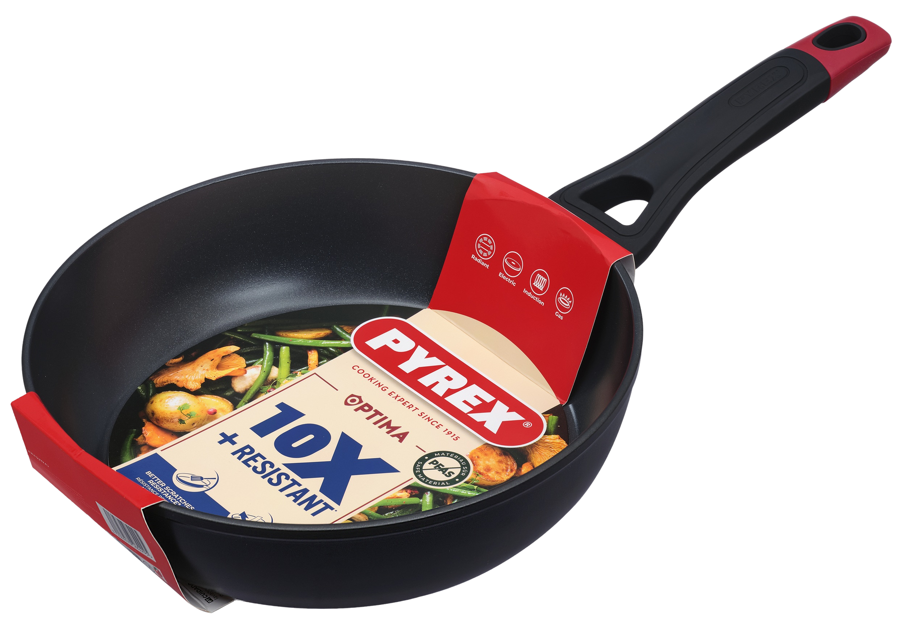 Сковорода Pyrex Optima 26 см, глибока OT26DF6/8046 7120924 фото