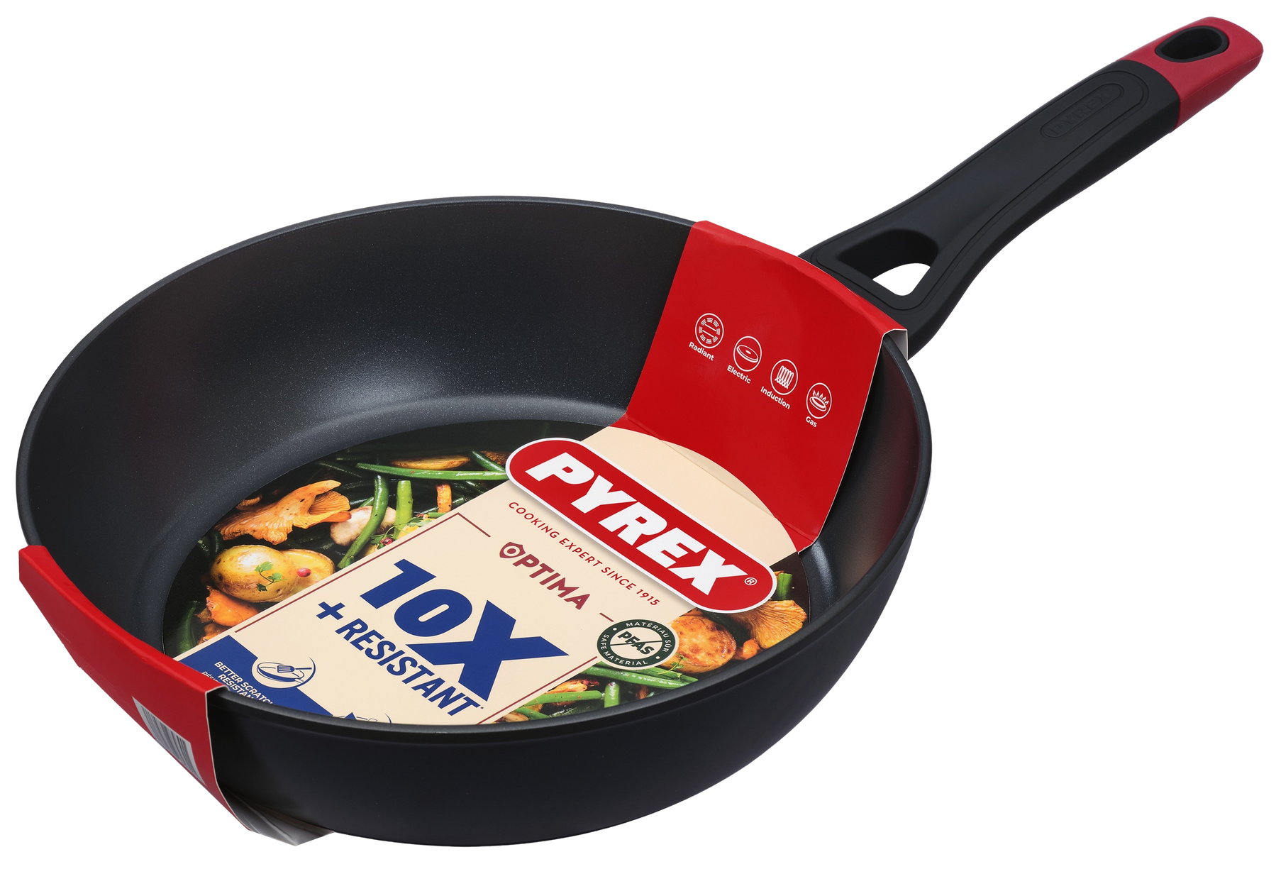 Сковорода Pyrex Optima 28 см, глибока OT28DF6/8046 7120925 фото