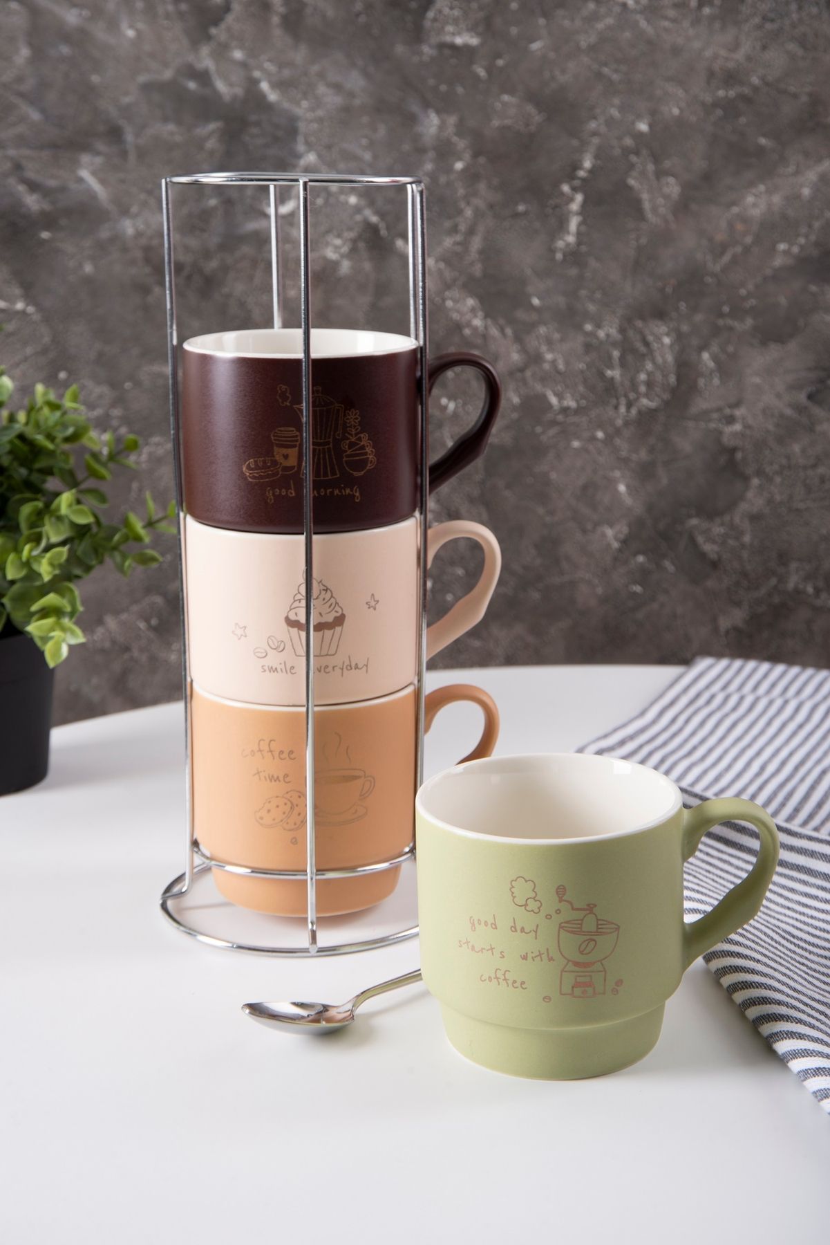 Набір чашок Limited Edition Morning Coffee B248-E0963 7007034 фото