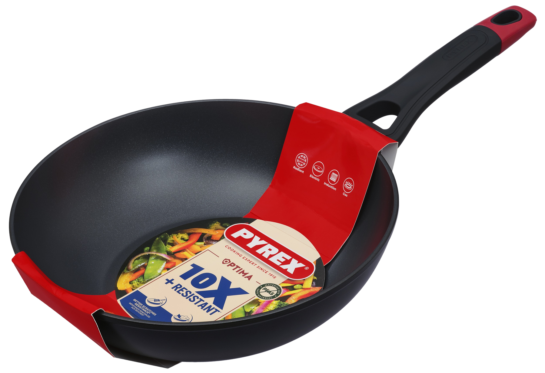 Сковорода Pyrex Optima 28 см, WOK OT28BW6/8046 7120926 фото