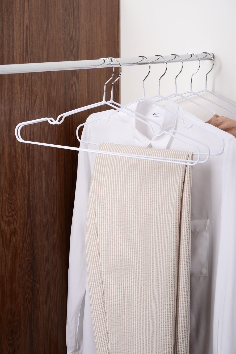Набір вішалок для одягу Idea Home White, 40.5х21х0.3 см, 8 шт. 6722133 6722133 фото