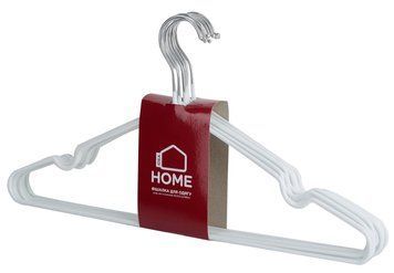 Набір вішалок для одягу Idea Home White, 40.5х21х0.3 см, 8 шт. 6722133 6722133 фото