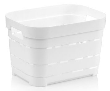 Кошик Idea Home 00612 Pyramid White 5 л (00612 White) 7180074 фото
