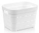 Кошик Idea Home 00612 Pyramid White 5 л (00612 White) 7180074 фото 1