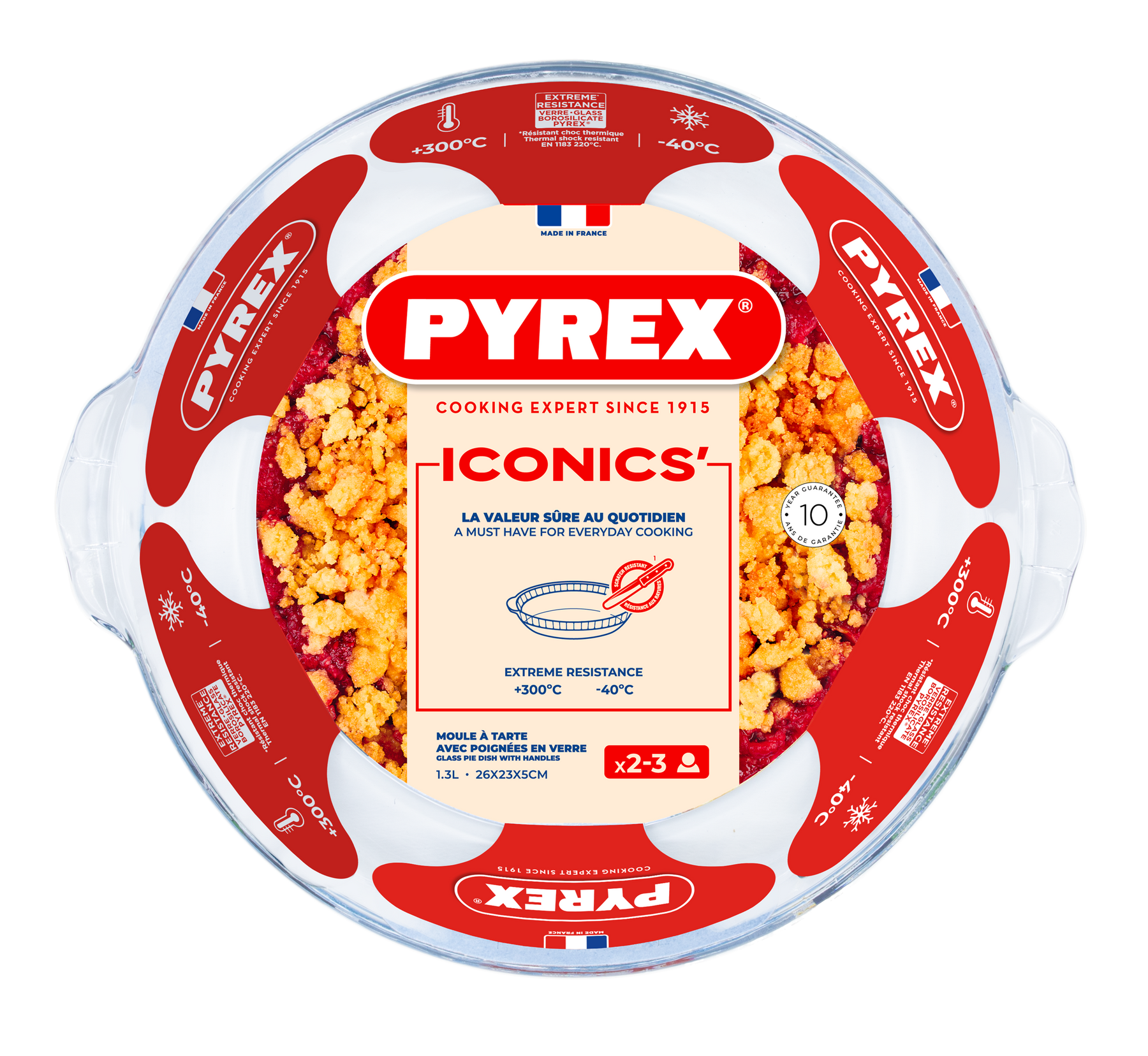 Форма для випічки Pyrex, 26х23 см (1.3 л) 198B000/8048 7092314 фото