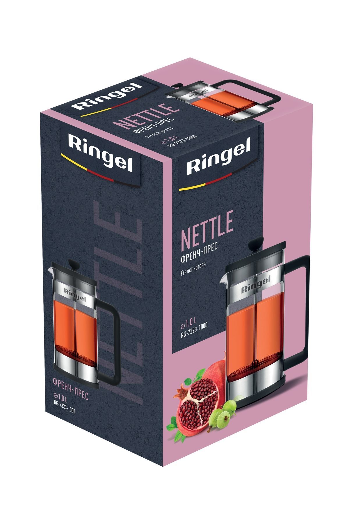 Френч-прес Ringel Nettle, 1.0L RG-7323-1000 6710036 фото