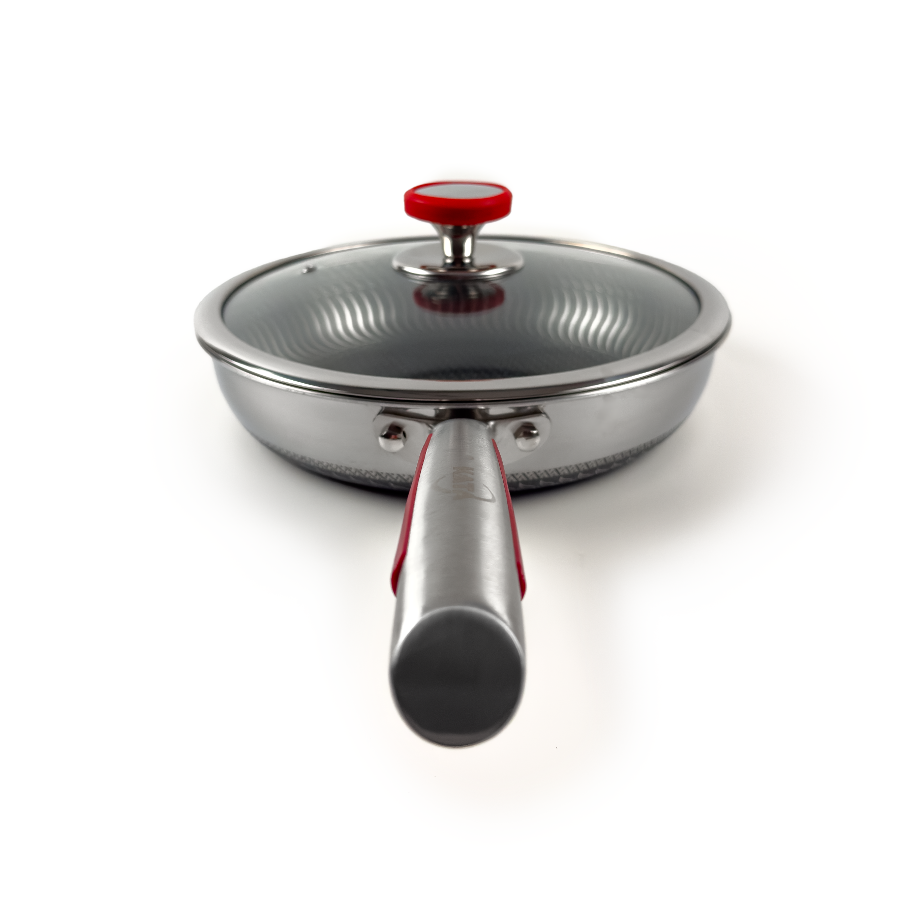 Сковорідка з кришкою KATA Oliver Power Steel 27 см 4000004 фото