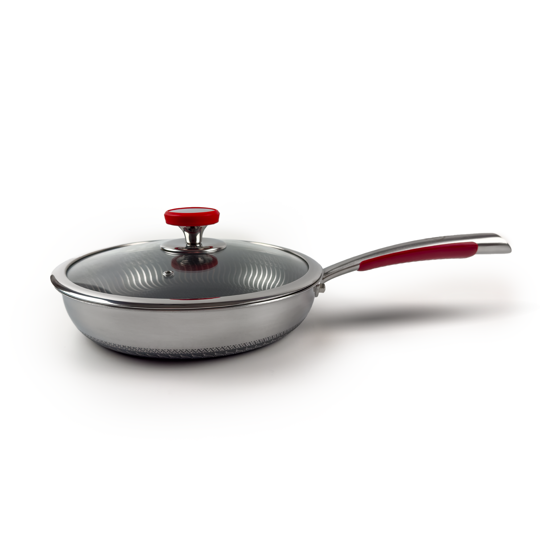 Сковорідка з кришкою KATA Oliver Power Steel 27 см 4000004 фото