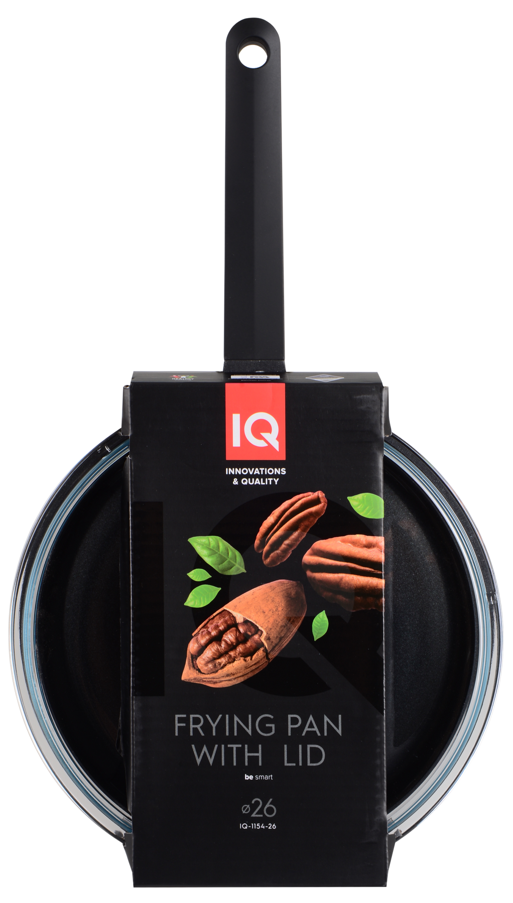 Сковорода з кришкою IQ Be Smart 26 см IQ-1154-26 7077924 фото
