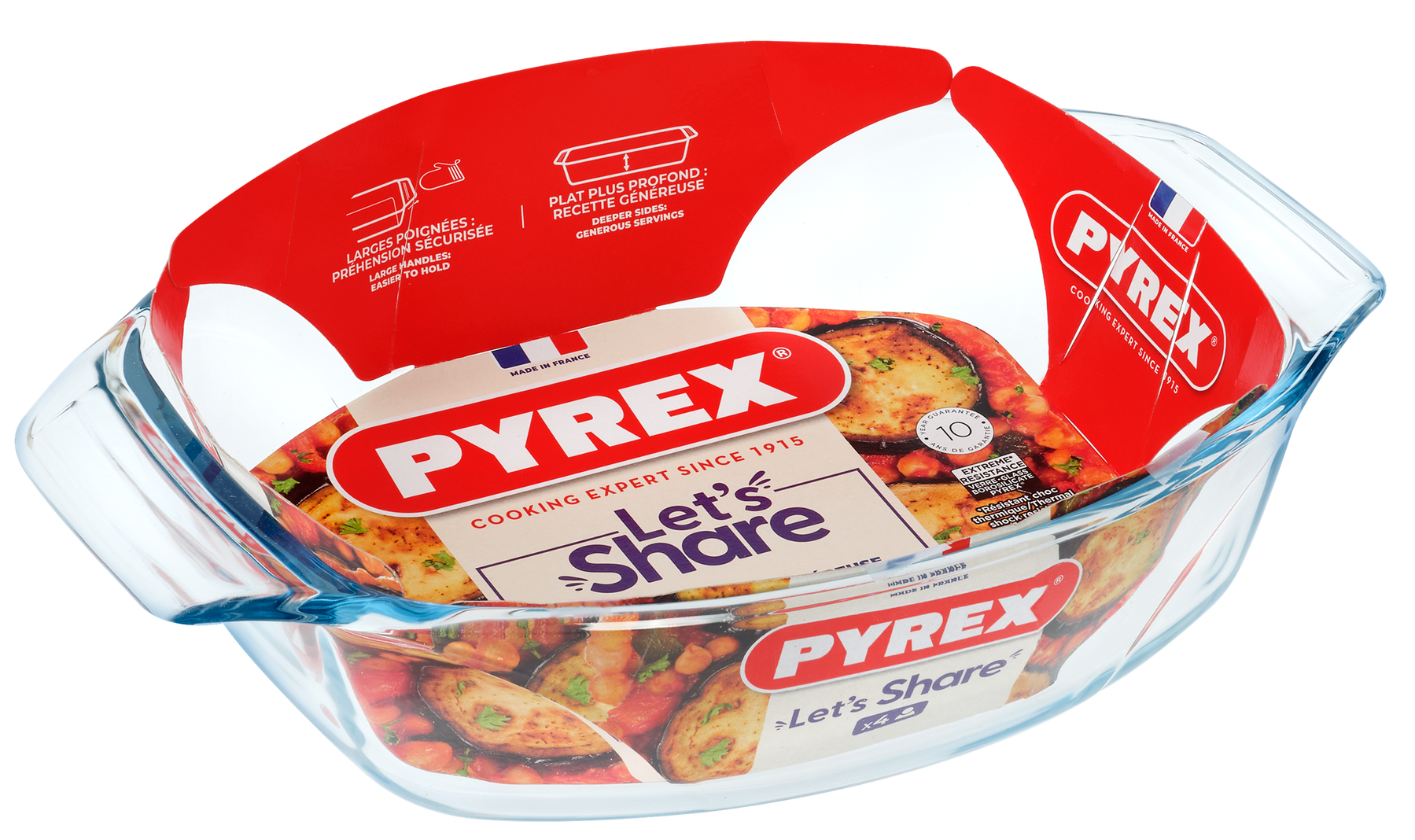 Форма для запікання Pyrex, 30х21х7 см (2.1 л) 410B000/8046 7092338 фото